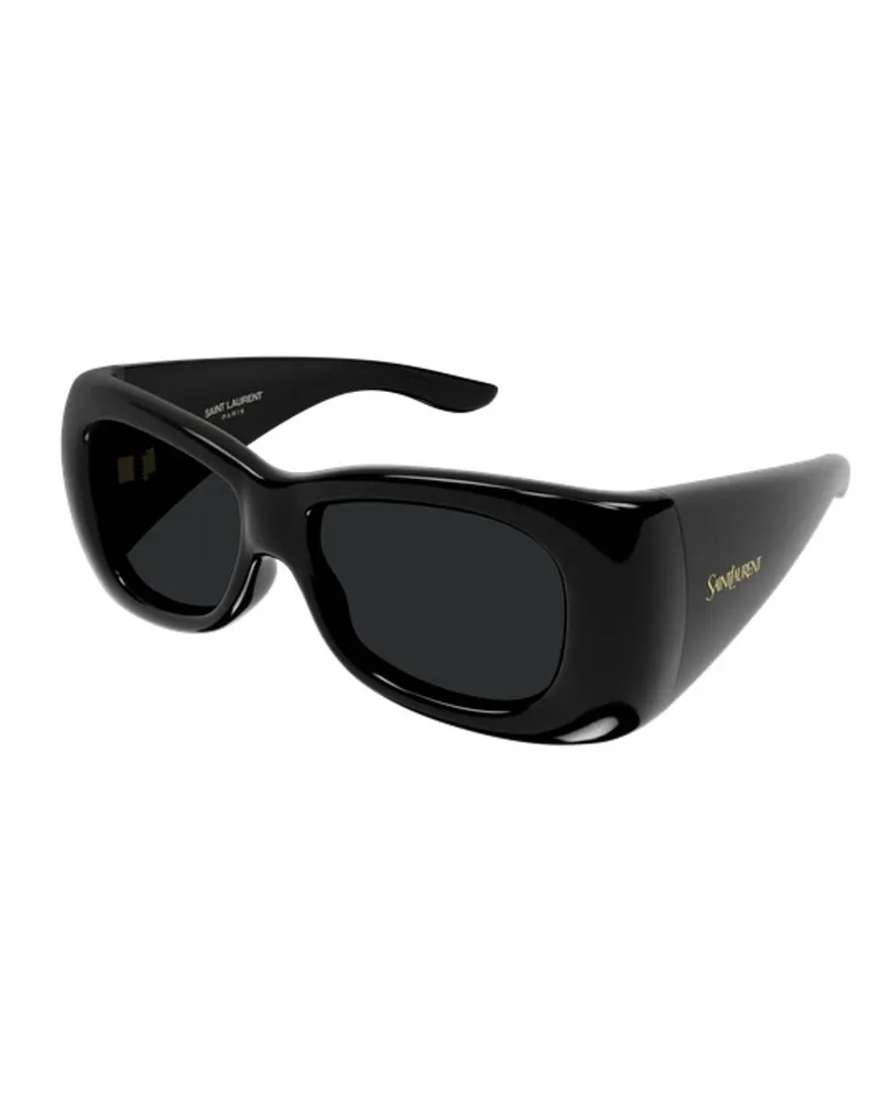 Saint Laurent SL901HOWL Sunglasses — Black Black