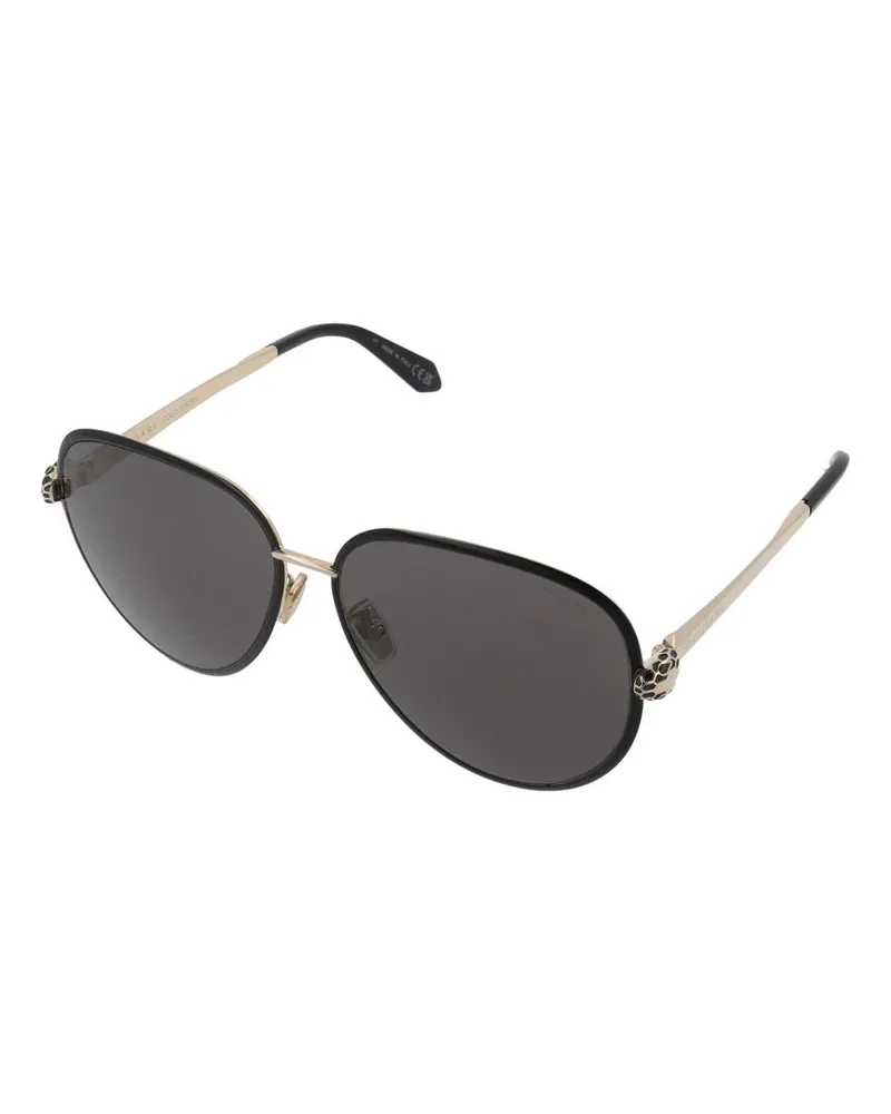 Bulgari BV40043U Metal Frame Sunglasses — Silver Silver