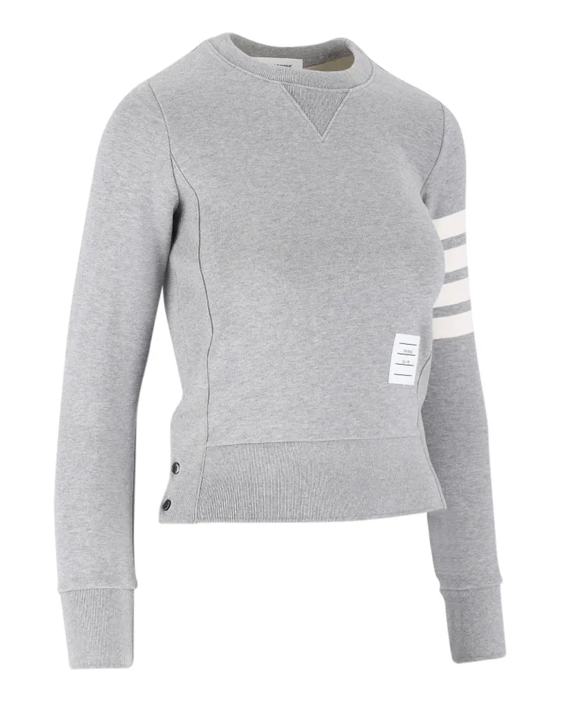 Thom Browne Women's Sweaters Grey Cotton Gray