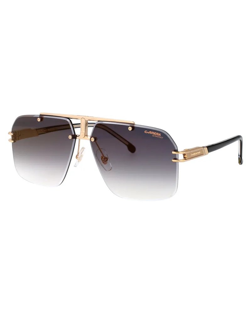 Carrera Men's Sunglasses Metal Frame Black Gold