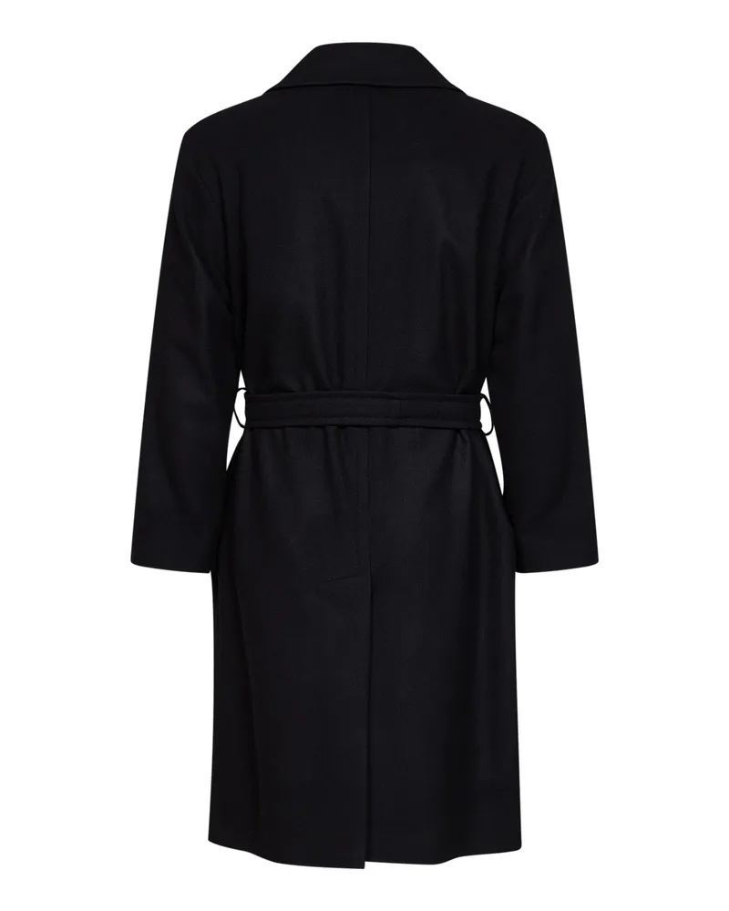 Hevò Ostuni Coat — Black Black