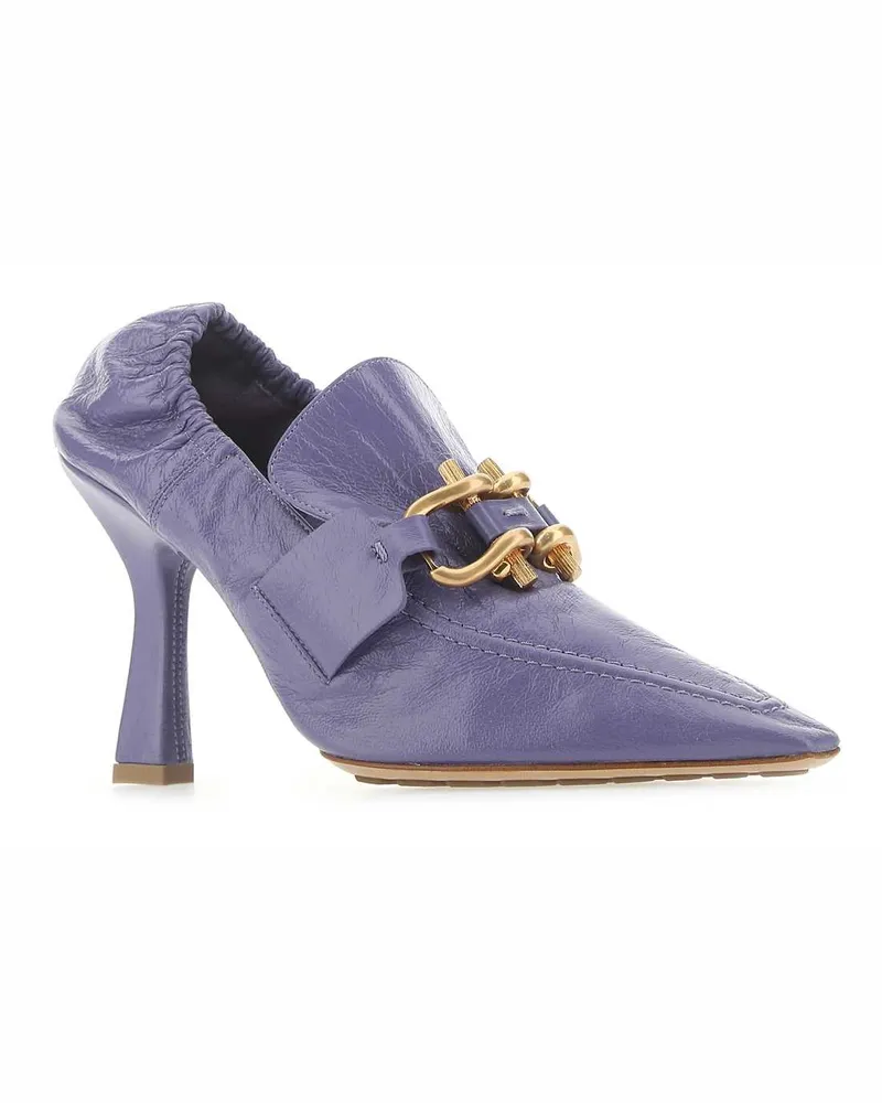 Bottega Veneta 5176 Scarpe Con Tacco High Heel Shoes Purple