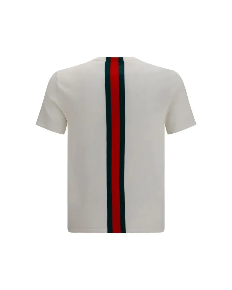 Gucci Men's White Cotton T-Shirt White