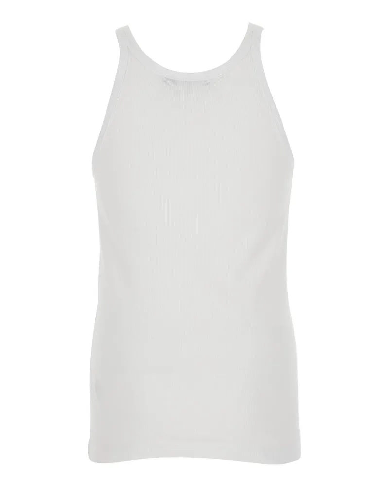 Dolce & Gabbana Men's Tank Top White Cotton White