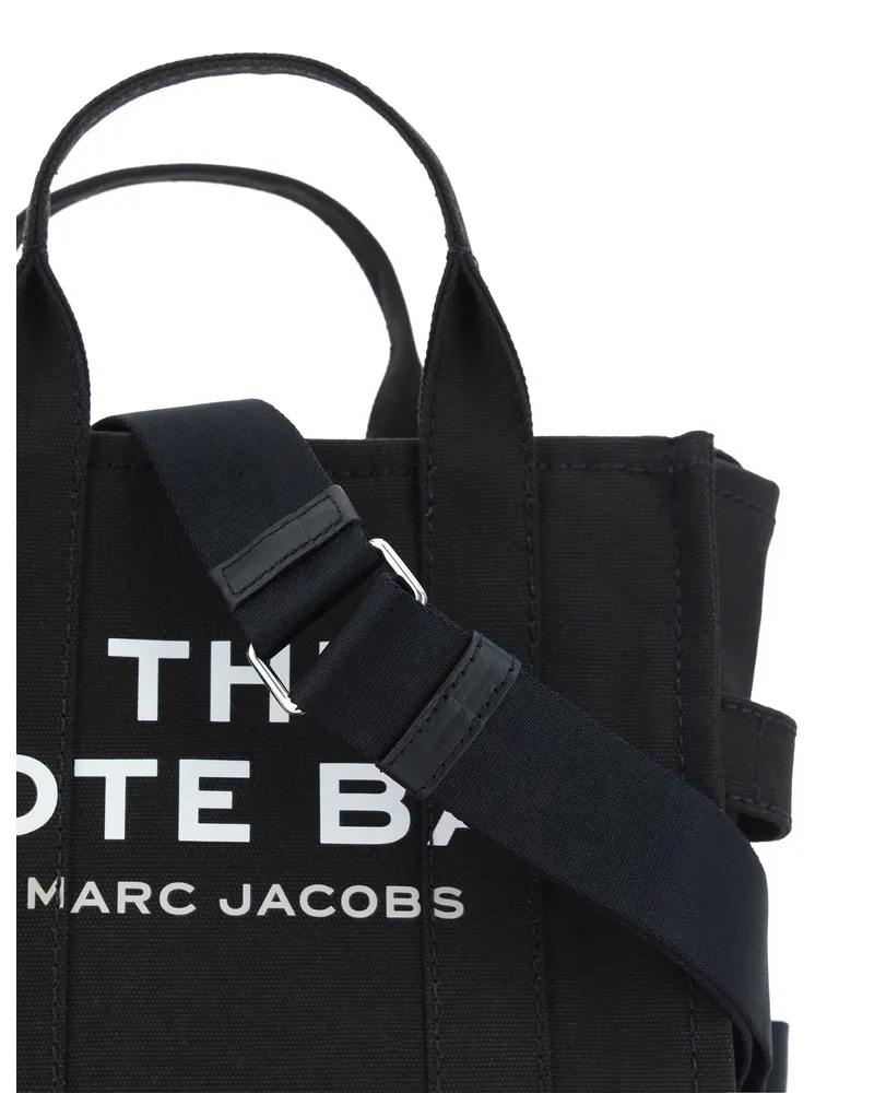 Marc Jacobs Women's Tote Handbag Cotton Black Handbags Hand Bags Black