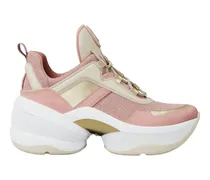Olympia Trainer Sneakers — Powder Blush