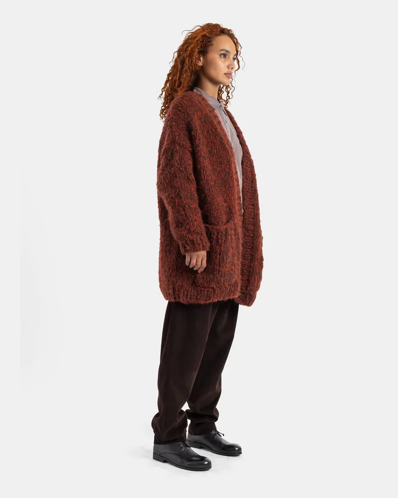 Casey Casey Women Elsa Cardigan Brown Sweater Brown