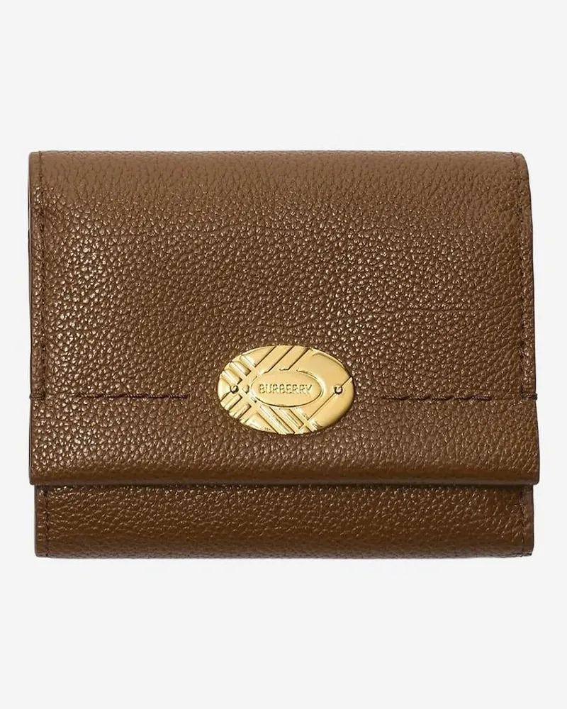 Burberry Women's Cotswolds Leather Wallet Brown & Purses Brown