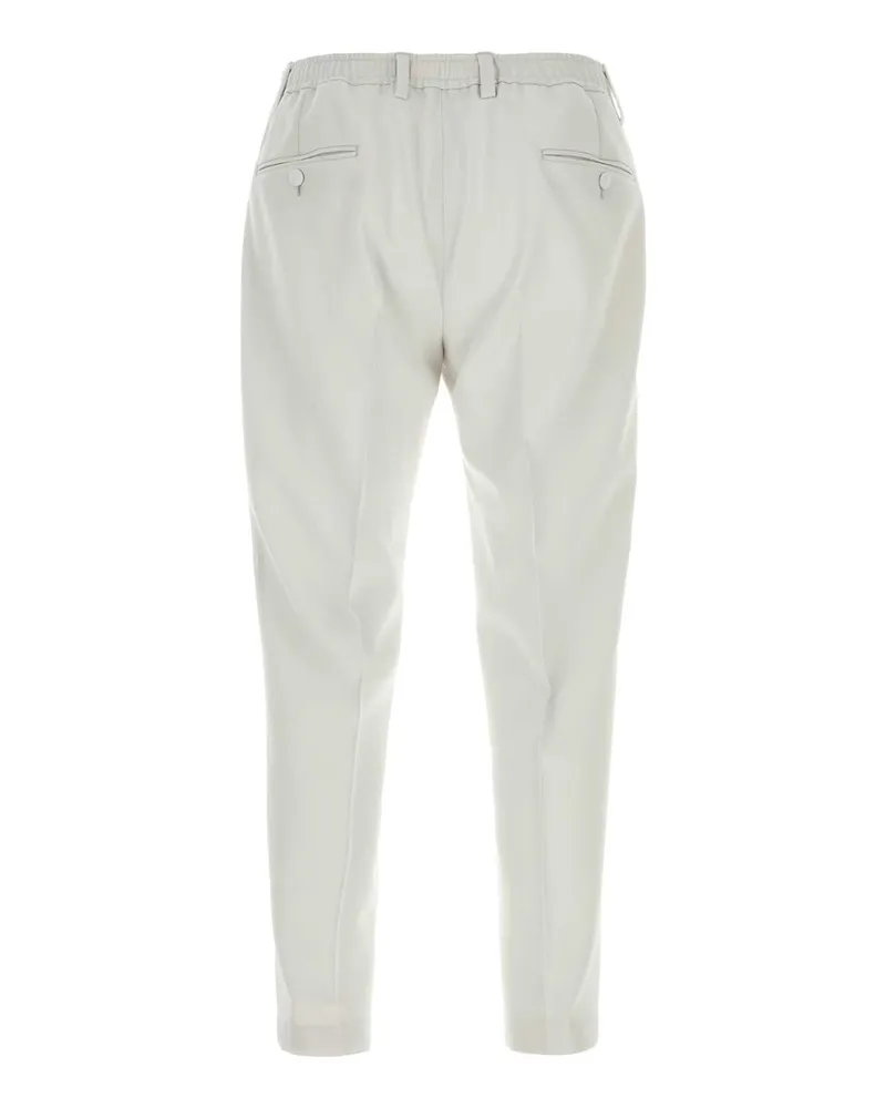 Dolce & Gabbana Men's Chalk Wool Pant Beigechiarissimo Exterior: Virgin Pantaloni Beige