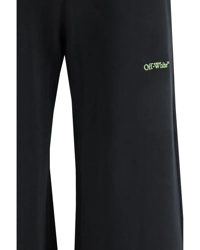 OFF-WHITE Bookish Joggers — Black Black