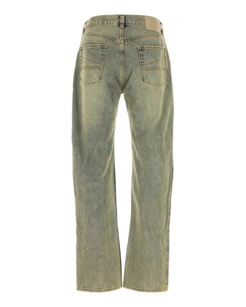 Entire Studios Unisex Denim Jeans Surfacewave Exterior: Cotton Beige