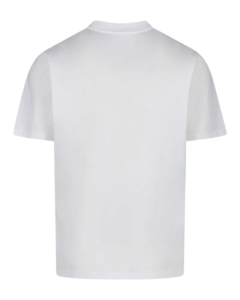 Maison Margiela Men's T-Shirts And Polos White Cotton White