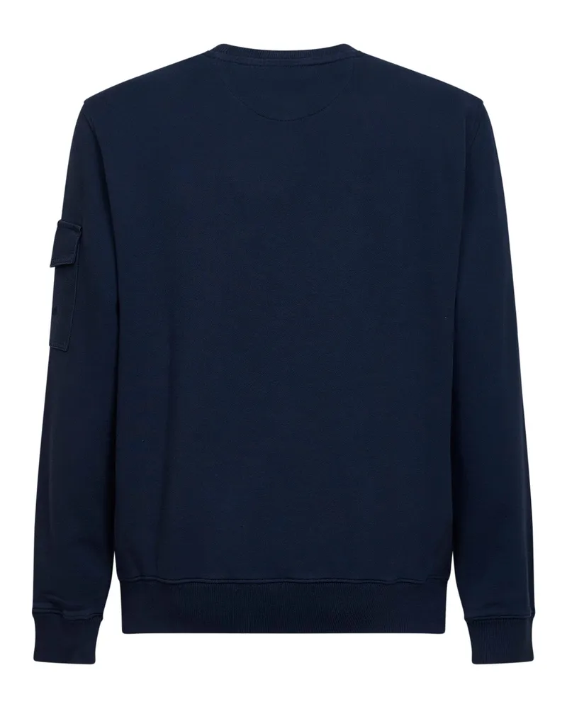 MC2 Saint Barth Men's Sweatshirt Chester Navy Blue Cotton Sweatshirts Sweater Navy
