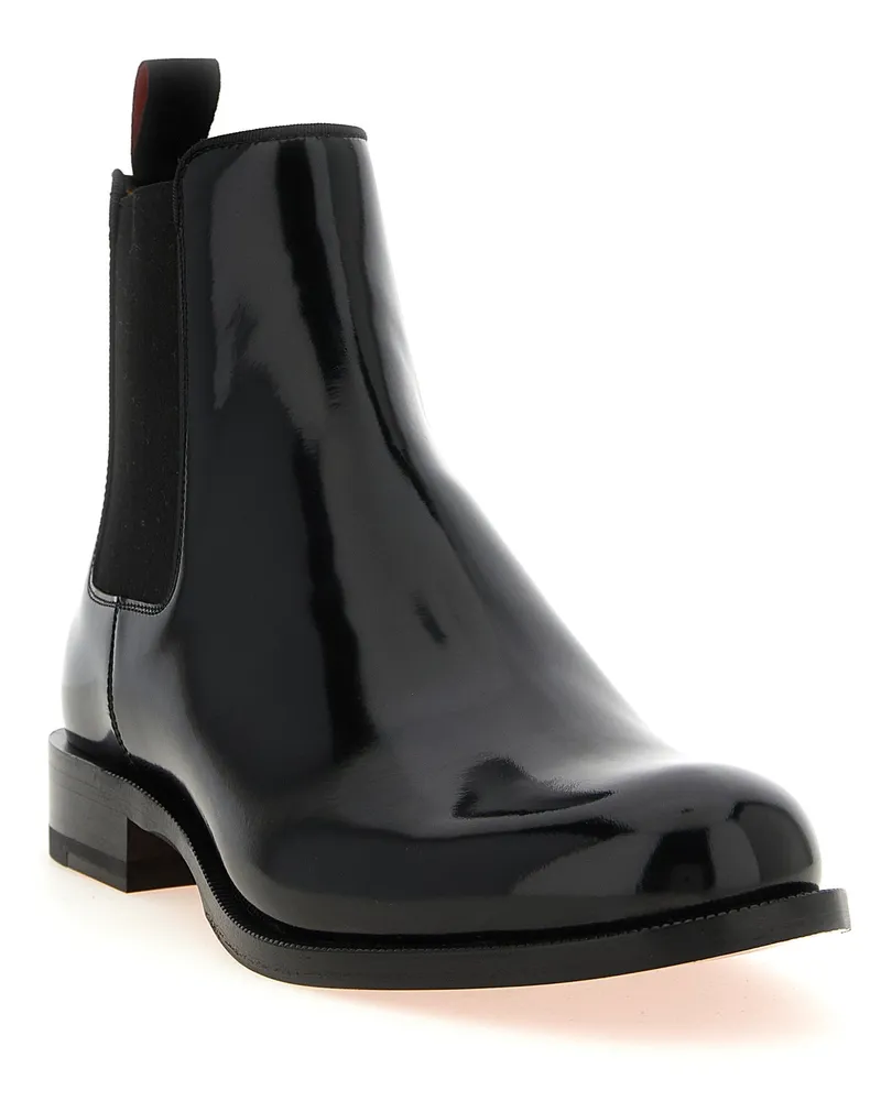 Christian Louboutin Choucair Chelsea Boot — Black Black