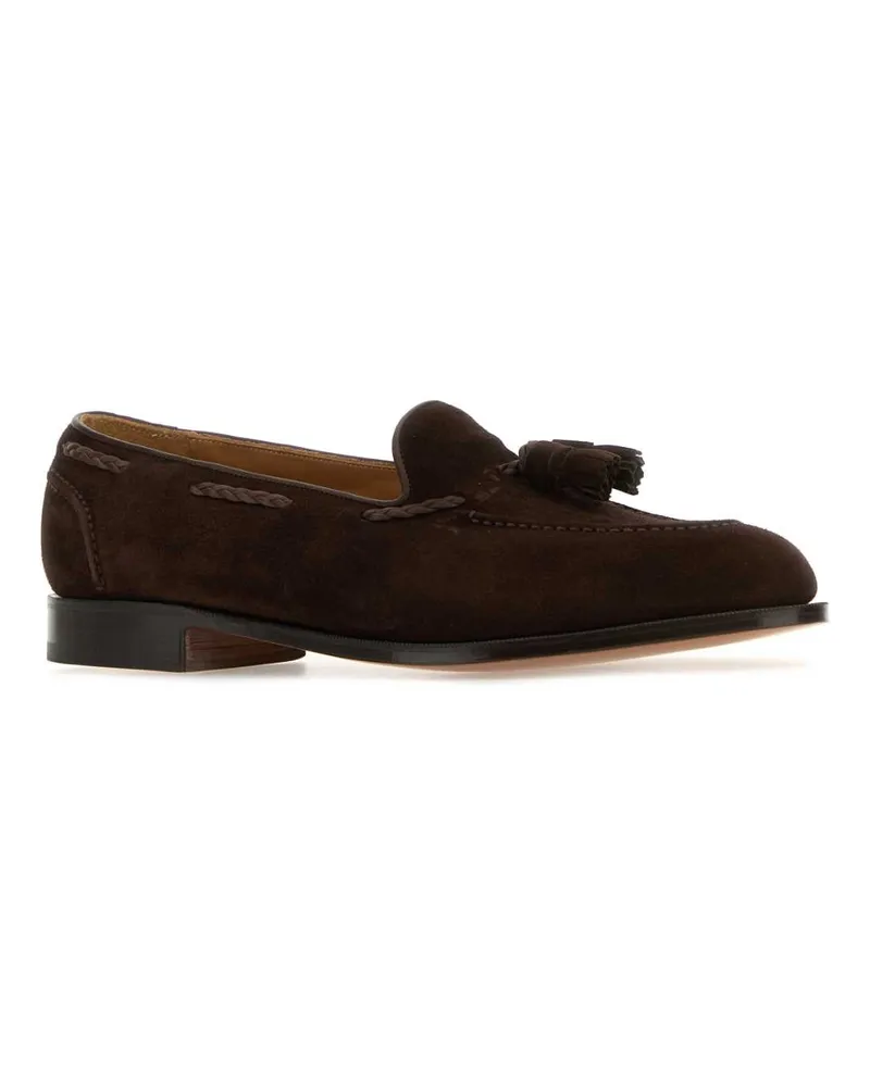Edward Green Belgravia Loafer — Brown Brown