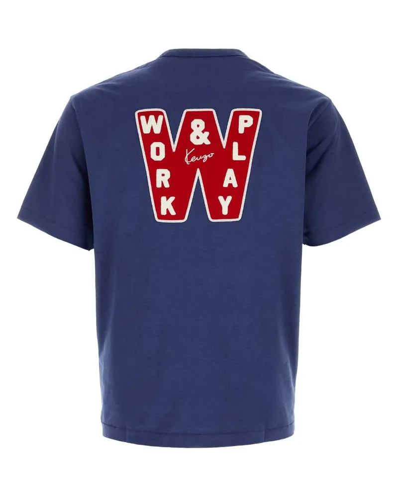 Kenzo Work T-Shirt 74dryjerseyelectricblue
