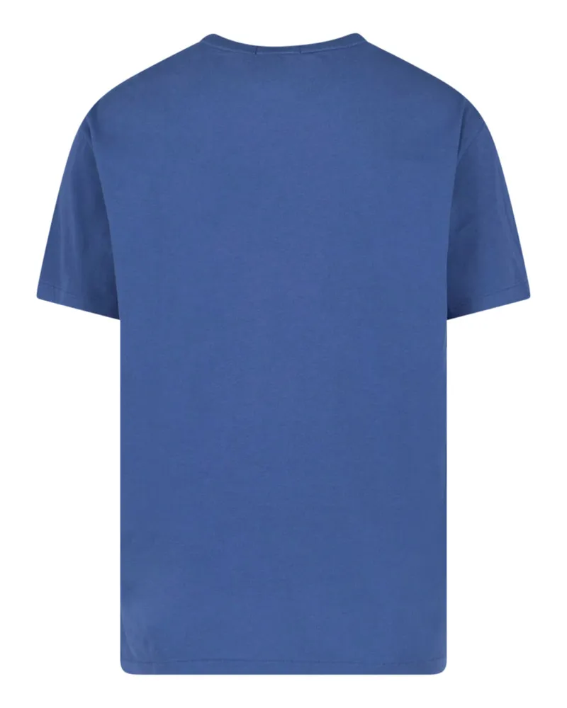 Ralph Lauren Men's T-Shirts And Polos Blue Cotton Blue