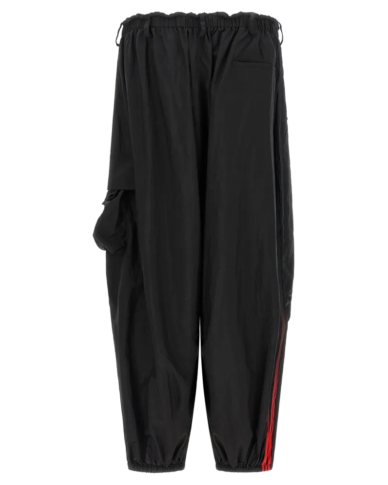 Y-3 Men's Black Polyamide Cargo Pants Black