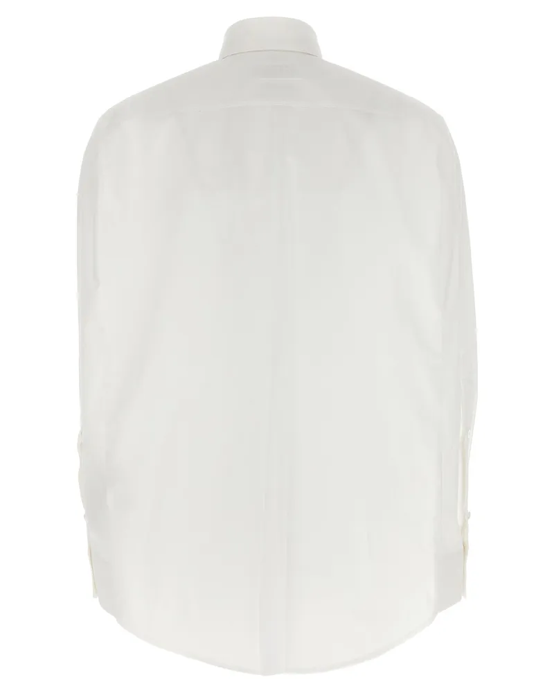 Maison Margiela Women's White Cotton Blouse White