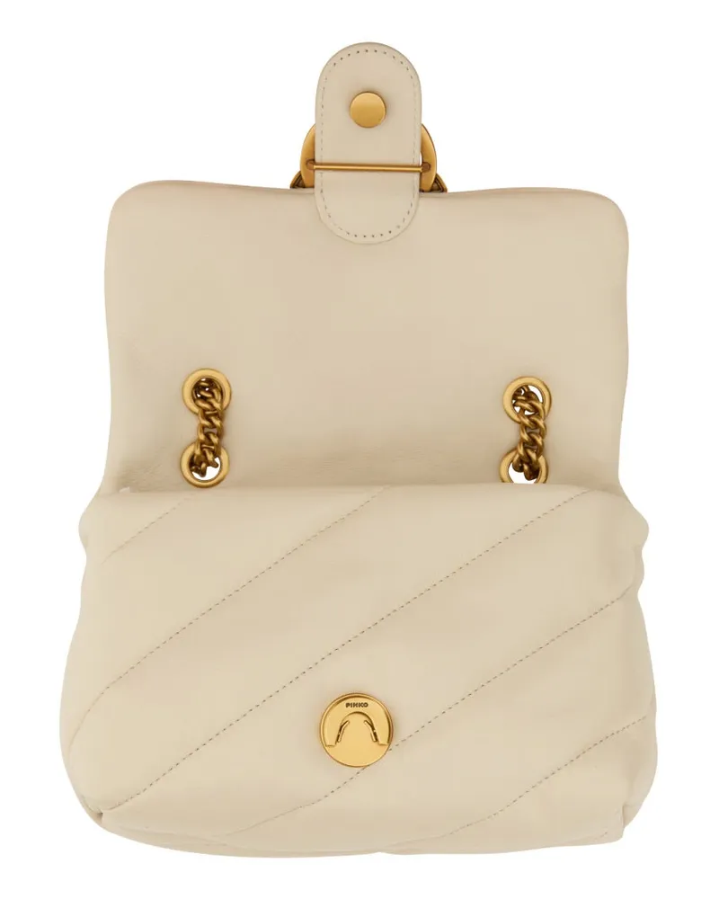 Pinko Women's Shoulder Bag Love Puff Mini White White