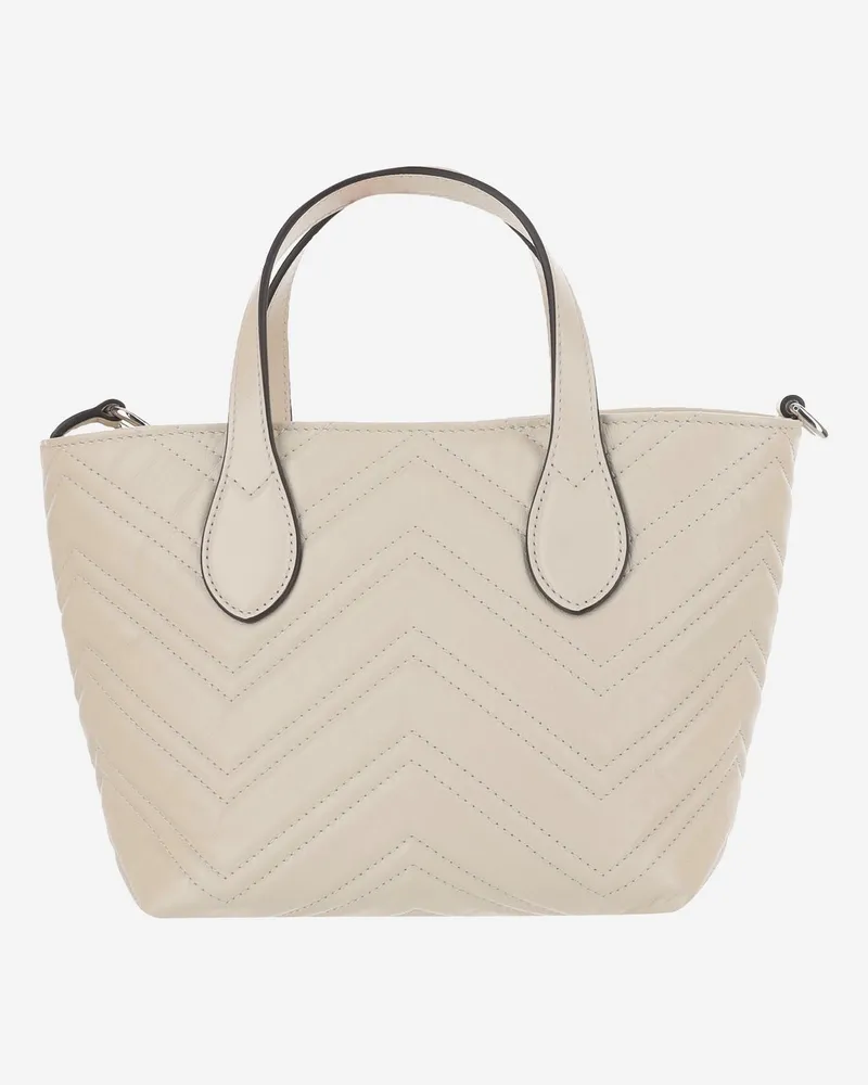 Gucci Jackie Nappa Leather Shoulder Bag — Ivory Ivory