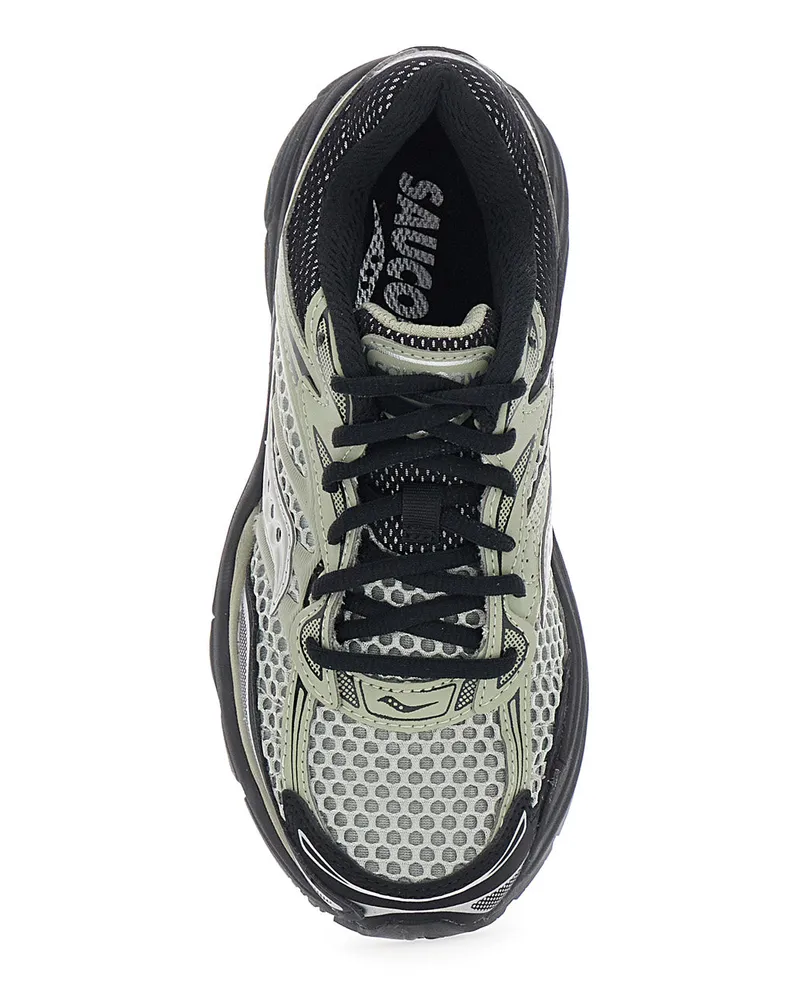 Saucony Mesh Upper Sneakers — Green 