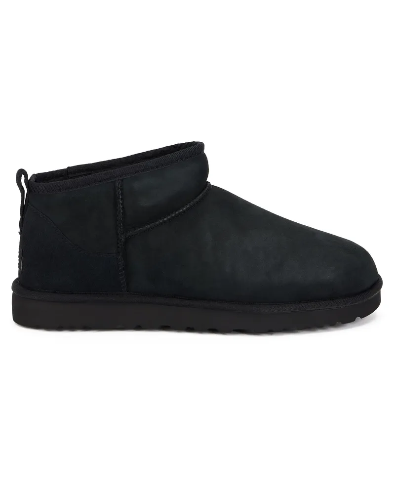 UGG Men's Boots Classic Ultra Mini Black Montonesuede Black
