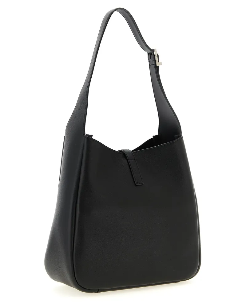 Saint Laurent Women's Black Calfskin Shoulder Bag Black
