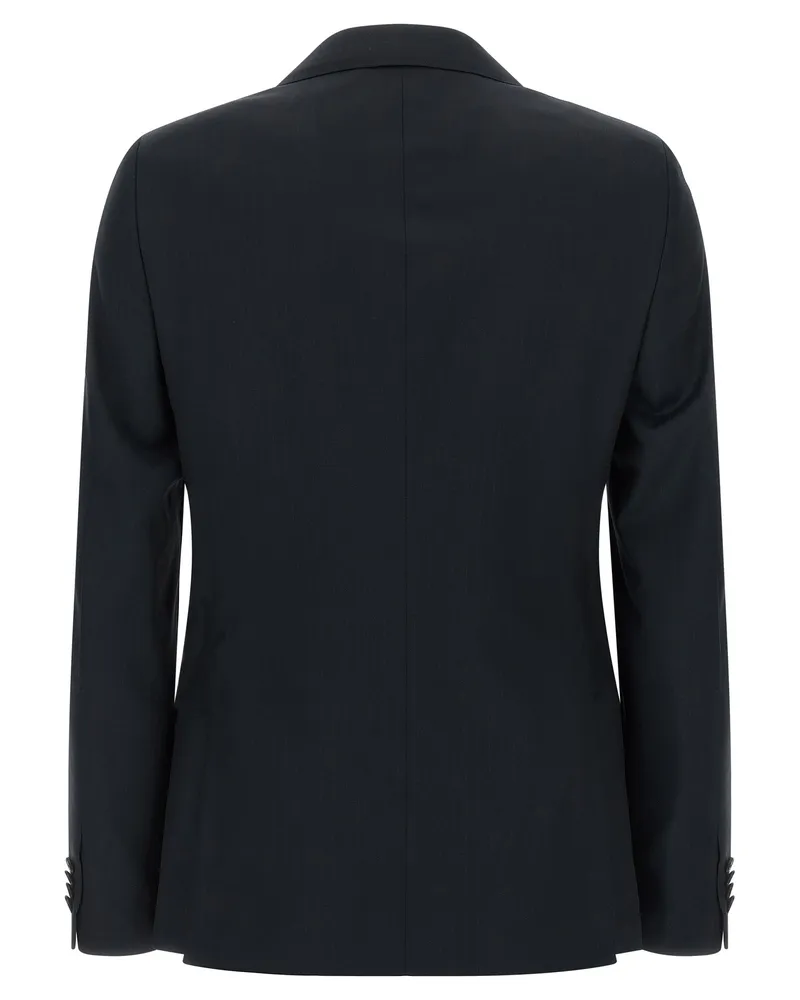 Ermenegildo Zegna Men's Blue Wool Two-Piece Suit Blue