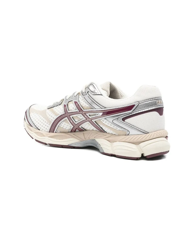 Asics Mesh and Polyurethane Low-Top Sneakers — White White