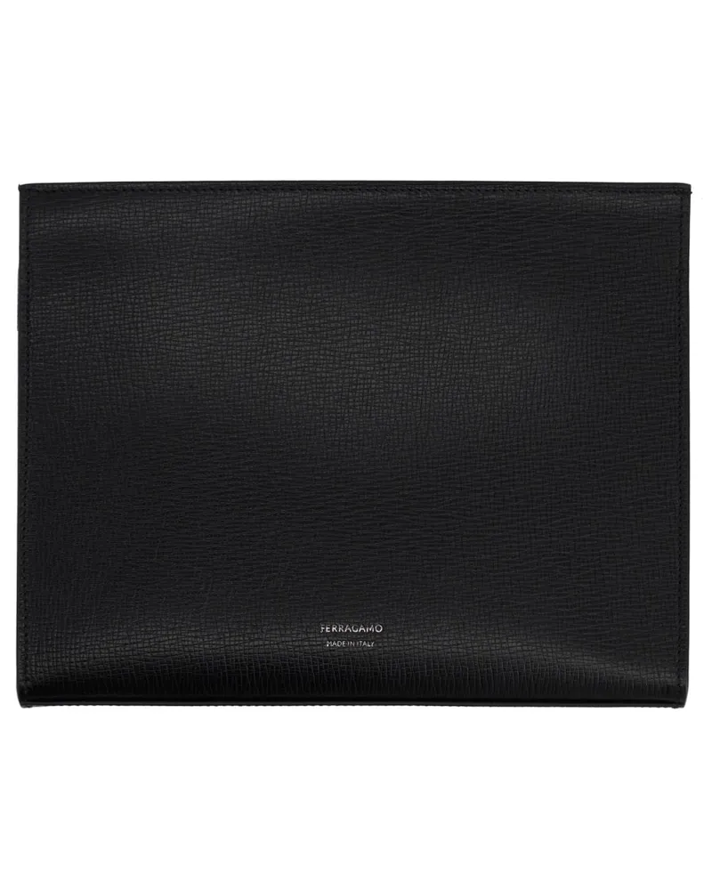 Ferragamo Clutch — Black Black