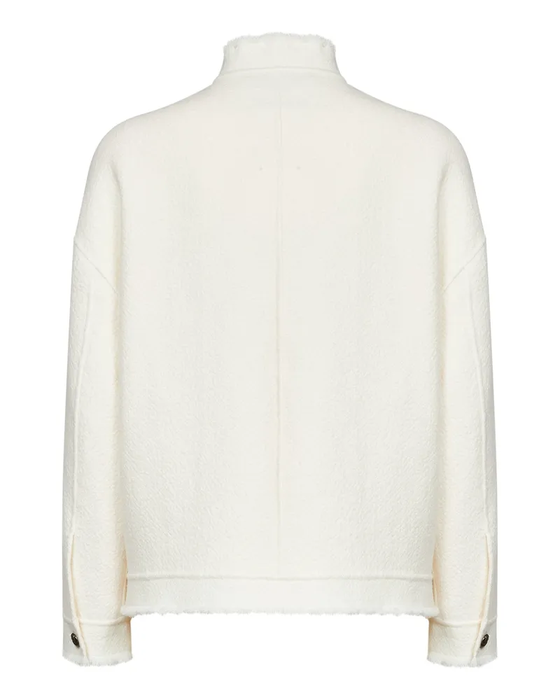 Max Mara Jacket — White White