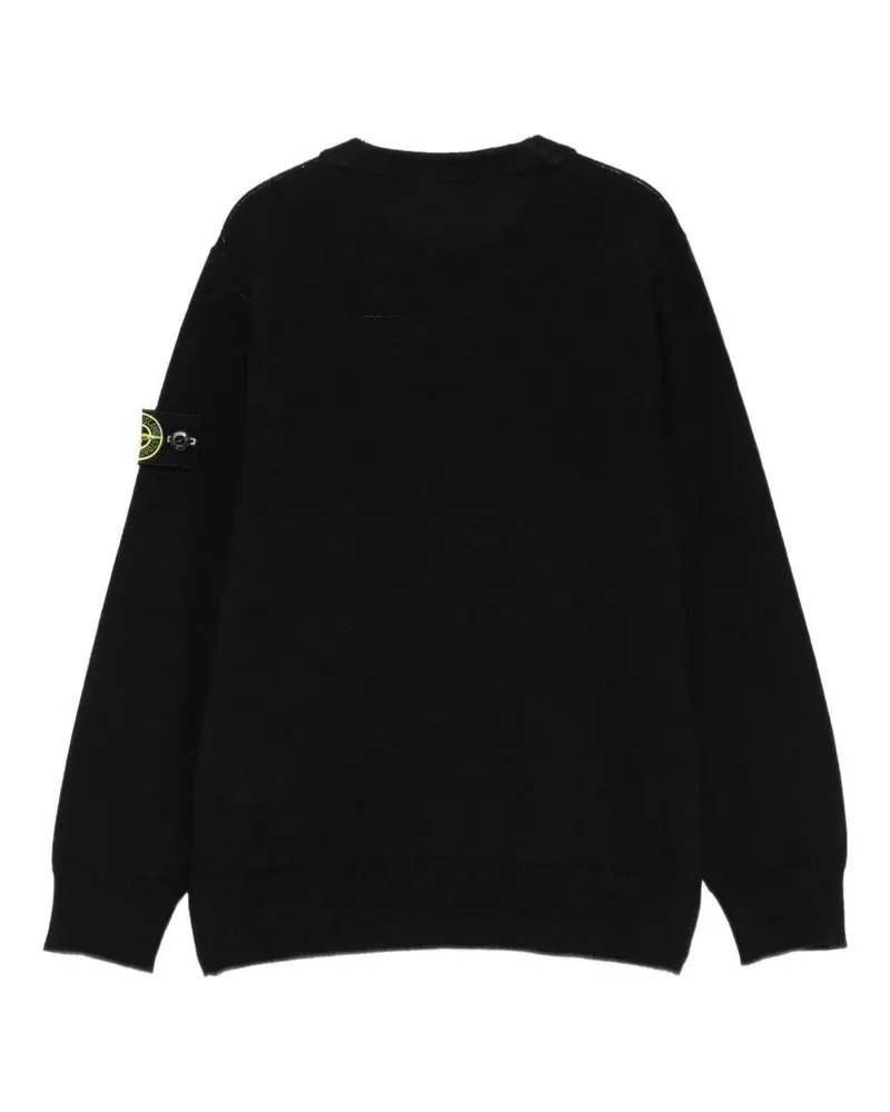 Stone Island Junior Sweater — Black Black
