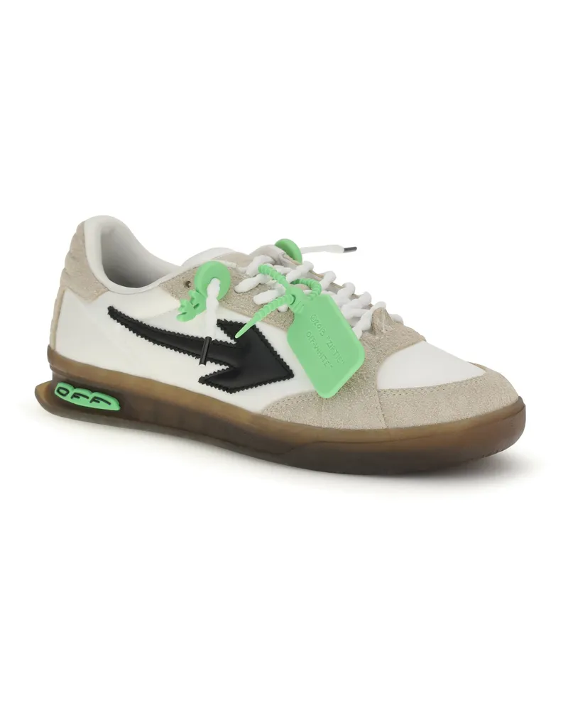 OFF-WHITE Men's End Of Play Sneakers White - Sand Beige White