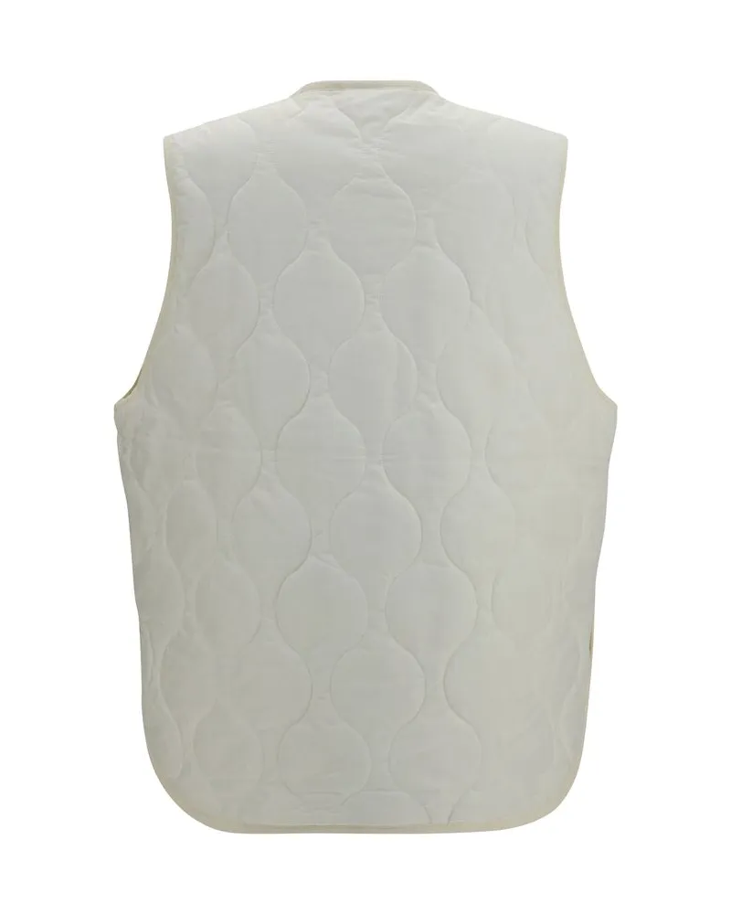 New Balance Quilted Nylon Vest — White White