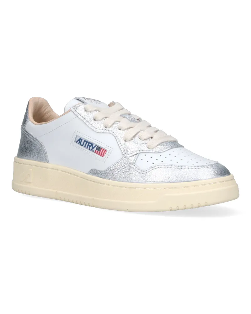 AUTRY Women's Sneakers White Upper: Cow Leather White