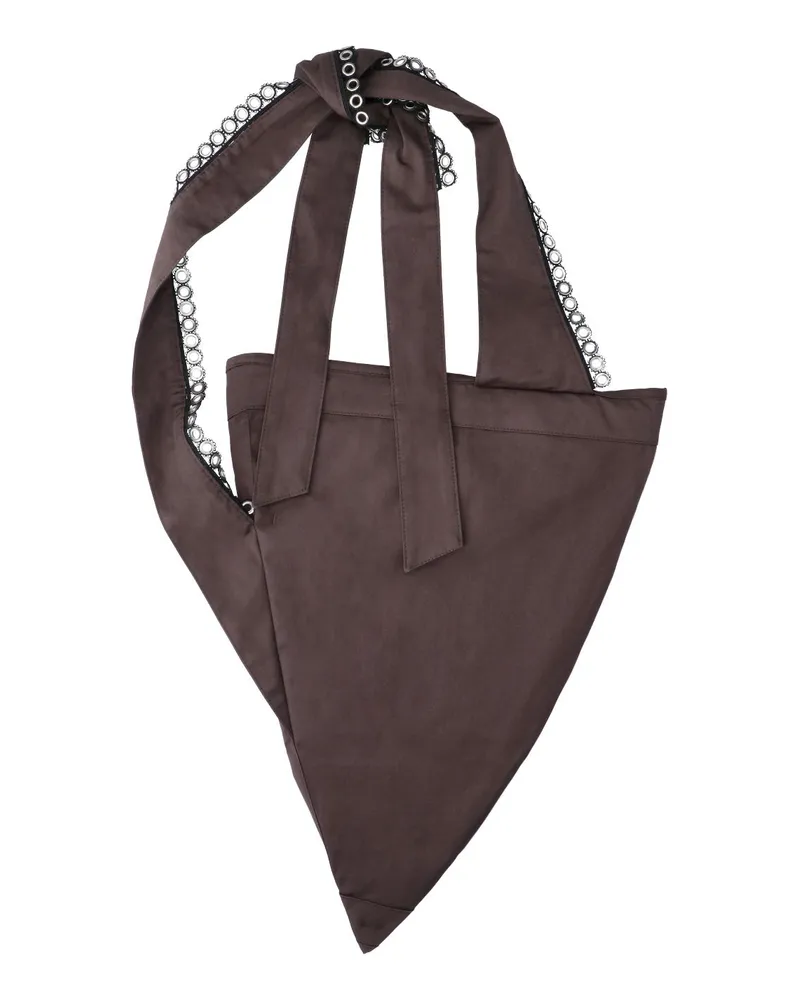 KIKO KOSTADINOV Men's Bags Brown Cotton Brown