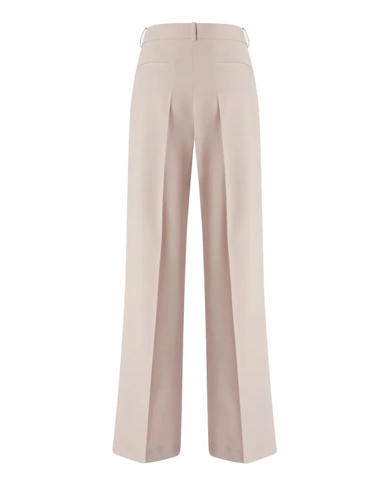 Pinko Women's Trousers Paula Fluido Dove Grey Outer: Polyester Gray