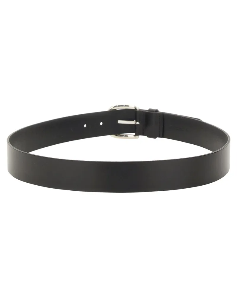 Isabel Marant Leather Belt — Black Black