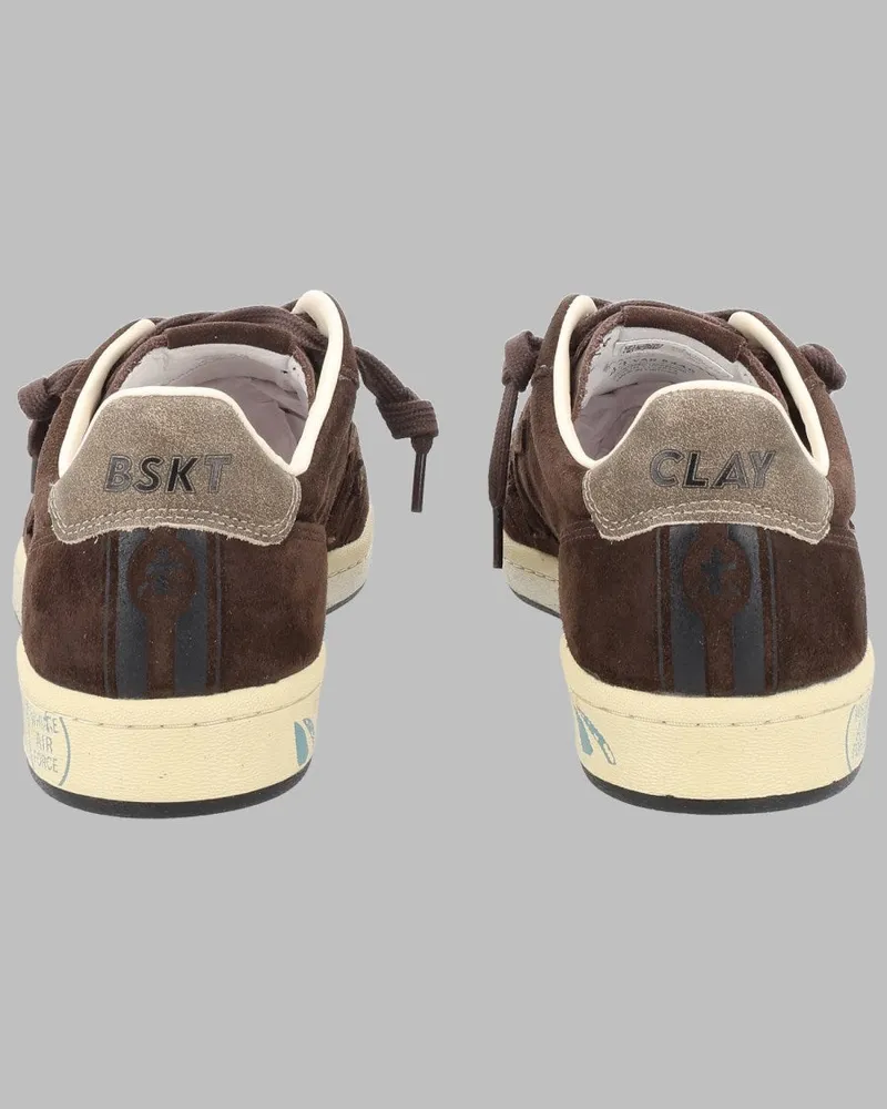 Premiata Bskt Clay Sneakers — Brown Brown