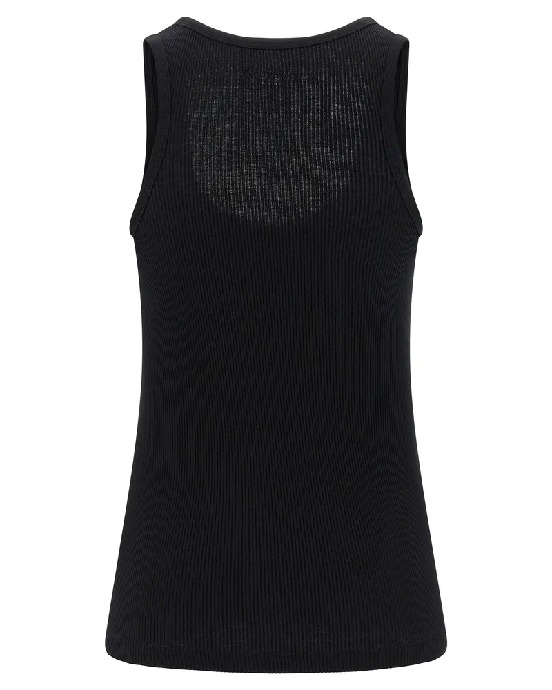 Isabel Marant Women's Black Cotton Tank Tops Black