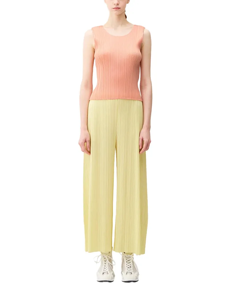 Issey Miyake Tank Top — Orange Orange