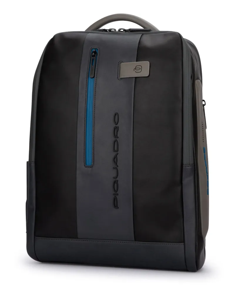 Piquadro Men's Zaino Ngr Nylon Zaini Bag Black
