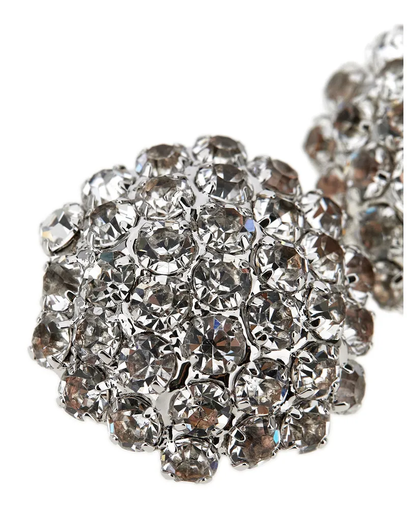 Self-Portrait Earrings — Silver Silver