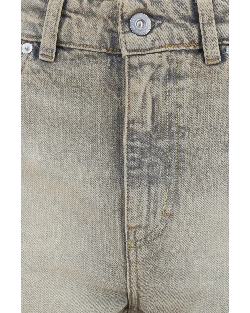 Our Legacy Straight-leg Denim Jeans — Gray Gray