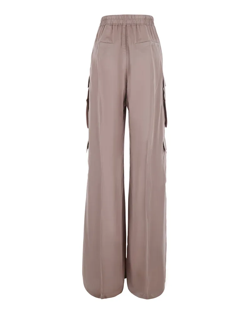 Rick Owens Women's Cargo Trousers Cargobelas Pink Polyamide Pink