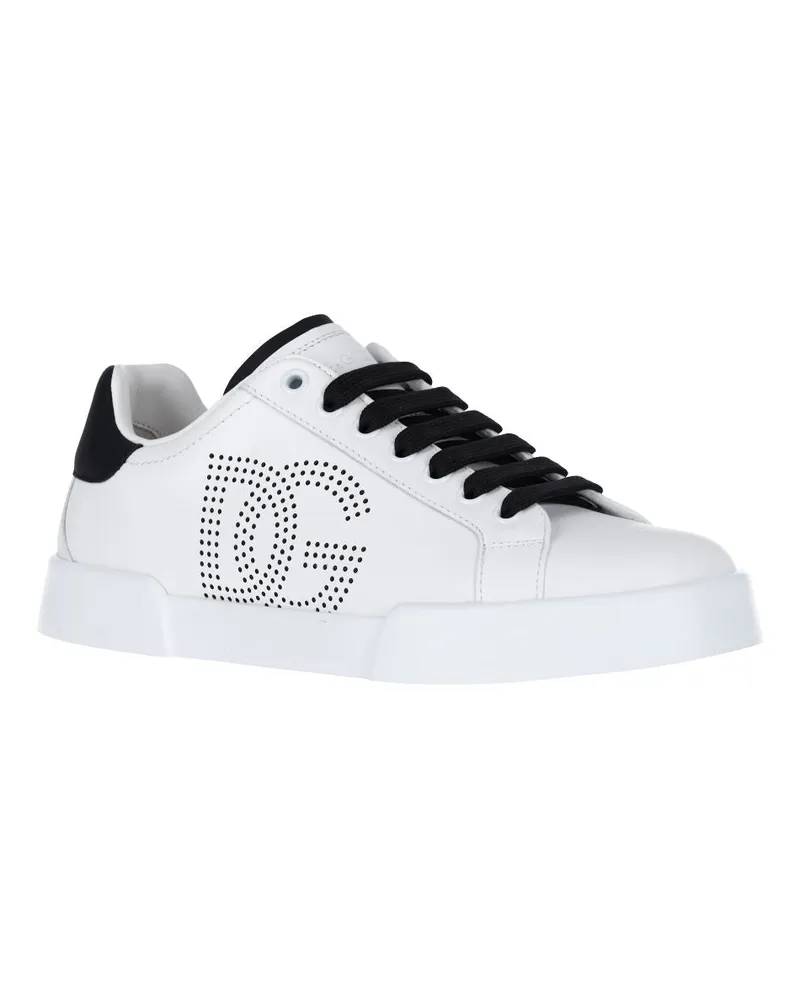 Dolce & Gabbana Men's Sneakers White Outer: Calf Leather White