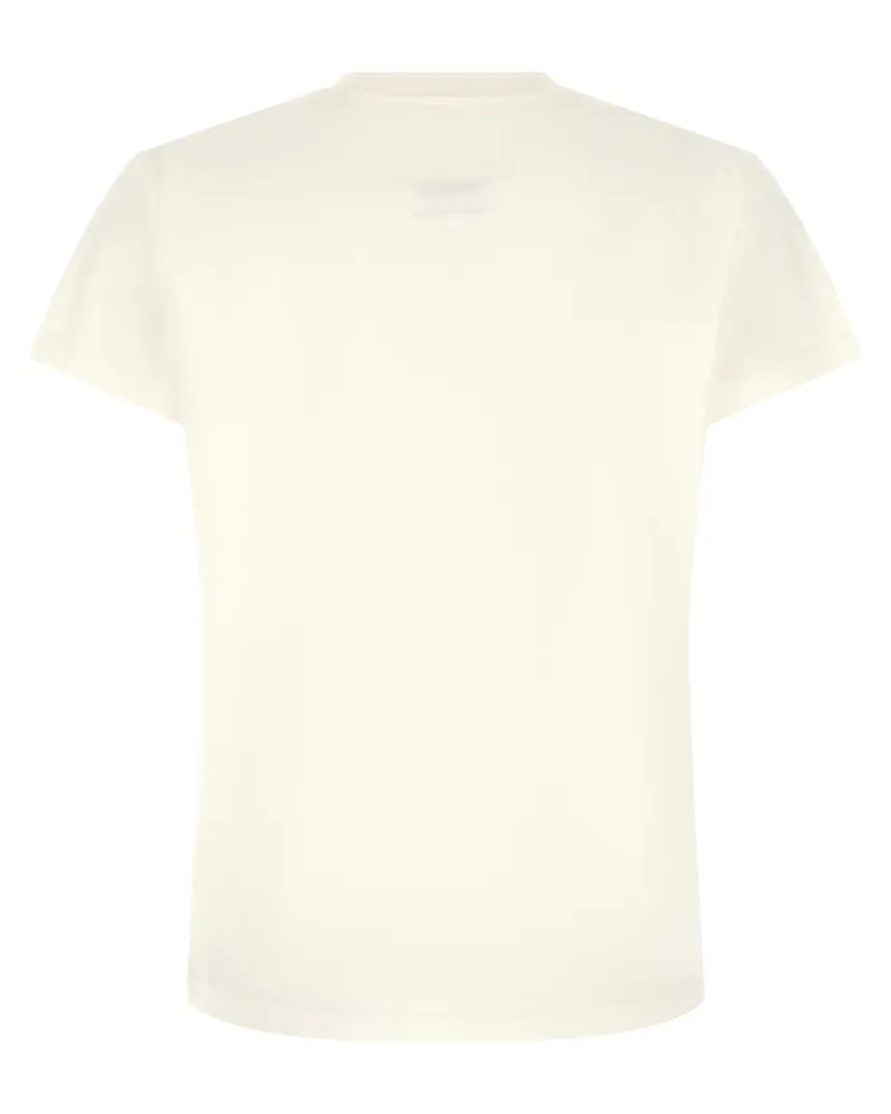Maison Margiela Women White Cotton T-Shirt White