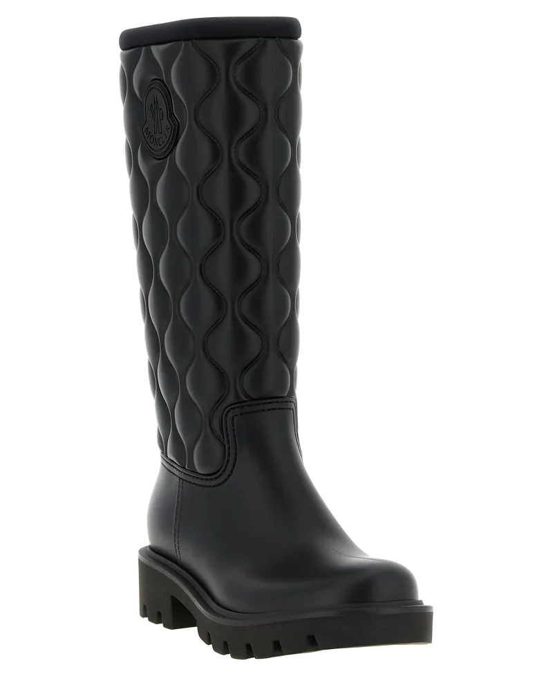 Moncler Kickstream Boot — Black Black