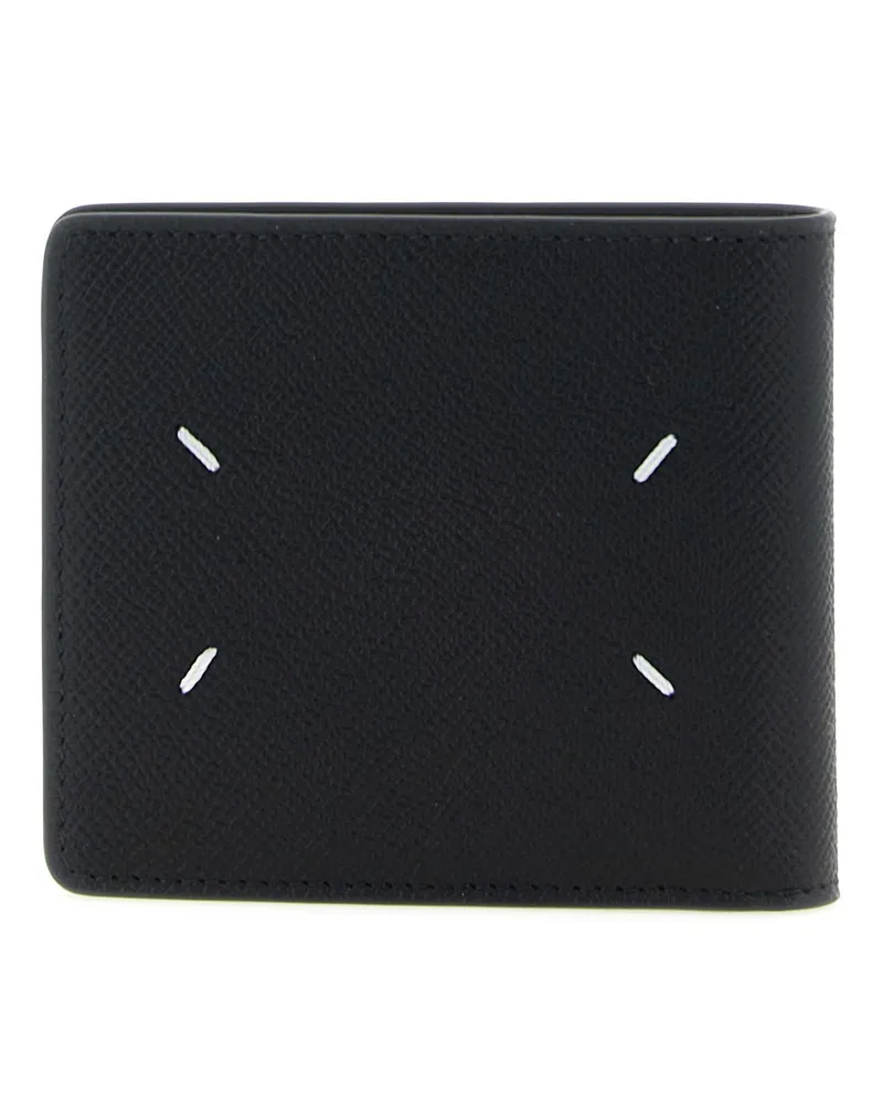 Maison Margiela Four Stitches Wallet — Black Black